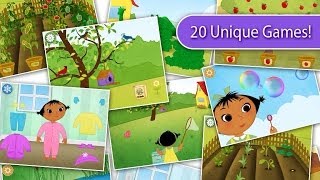 FrühlingsSpiele in der Tizzy Jahreszeiten App für Kleinkinder [upl. by Rosenbaum]