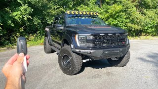 2023 Ford F 150 Raptor R Start Up Exhaust Test Drive Walkaround POV and Review [upl. by Nittirb]