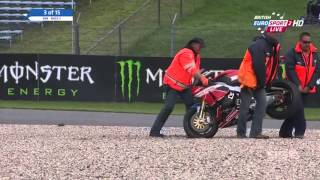 British Superbikes 2015 Round 10 Assen Race 2 [upl. by Sherrer114]