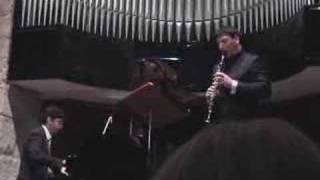 Weber  Gran duo concertante I° tempo ASAM Siracusa Luigi Zi [upl. by Enelec8]