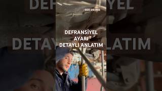 DEFRANSİYEL AYARI fyp keşfet viralvideo sanayi tofaş fypviralシ fypp keşfetedüş keşfetteyiz [upl. by Jozef436]