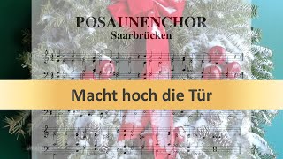 Macht hoch die Tür Vorspiel amp Choral  Quartett [upl. by Adlev]