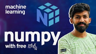 NumPy Tutorial in Telugu  Machine Learning in Telugu  Dodagatta Nihar [upl. by Ranson]