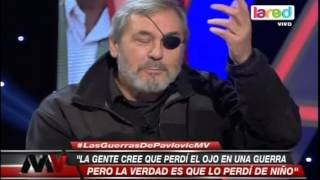 La desclasificada historia de por qué Santiago Pavlovic perdió un ojo [upl. by Annaj]