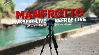 Manfrotto Befree Live Video Head Tripod MLock Twist [upl. by Barbey]