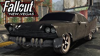 Driving The Highwayman To Every DLC Location in Fallout New Vegas [upl. by Yllod890]