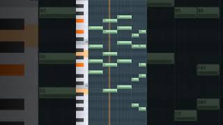 Make a Simple Harmonic Melody EASY fl Studio flstudio [upl. by Romalda]