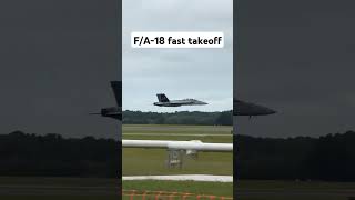 F18 Fast Takeoff [upl. by Tellford148]