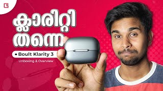 Best TWS with ANC Under 2000Rs  Boult Klarity 3 Overview in Malayalam [upl. by Murray]