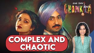 Amar Singh Chamkila Movie REVIEW  Sucharita  Diljit Dosanjh Parineeti Chopra Imtiaz Ali Netflix [upl. by Etolas]