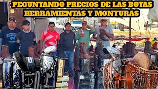 Preguntando precios de las botas 👢 botines Cinturón Monturas equipo para herrar caballos y más 🔧 [upl. by Sudhir]