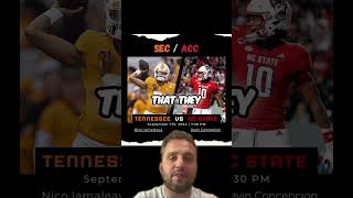 Week 2 Preview  Tennessee vs NC State [upl. by Evoy]