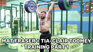 Mat Fraser jerks 415lb training for CrossFit Games 2020 CrossFit Training [upl. by Kleeman]