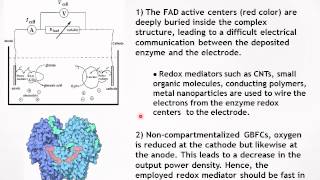 BampB GlucoseO2 biofuel cell based on enzymes redox mediators amp multiplewalled carbon [upl. by Urbai]