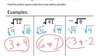 Approximating Square Roots [upl. by Eirrem]