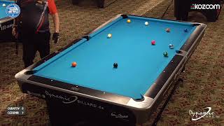 EuroTour Dynamic Billard Antalya Open 2024 Gubatov vs Ozdemir [upl. by Adnawad]