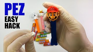 How To Refill PEZ Candy Dispensers Here Is a Simple Trick For You [upl. by Ihcekn]