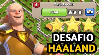 3 ESTRELLAS FACILES en el DESAFIO HAALAND Tarjeta Feliz 6⚽ [upl. by Legnaesoj244]