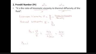 Dimensionless Numbers amp Their Physical Significance [upl. by Dranik]