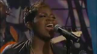 Fantasia Free Yourself live on Jay Leno 2004 [upl. by Nawtna]