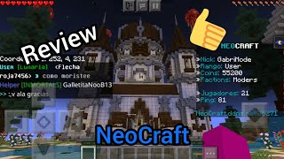 Review de NeoCraft  Servidor de Minecraft [upl. by Led]