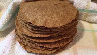 TORTILLAS DE LINAZA BAJAS EN CARBOHIDRATOS SIN GLUTEN  KETO [upl. by Will]