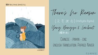 Yang Bangyu 楊胖雨 amp Lambert  Theres no reason 没有理由 cover  Lyrics Video  Engsub [upl. by Ardnuek988]