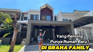 RUMAH BARU SIAP HUNI YANG PENTING BISA TINGGAL DI GRAHA FAMILY [upl. by Ecnerolf]