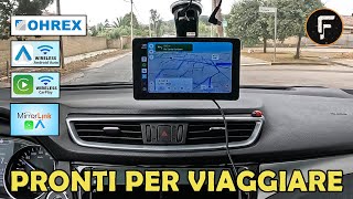 Ohrex F760W Apple CarPlay amp Android Auto su ogni auto 😜 Recensione [upl. by Kcirdaed387]