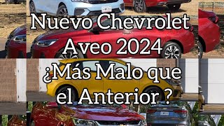 Nuevo Chevrolet Aveo 2024  ¿Mejor o Peor que el anterior [upl. by Fredrika]