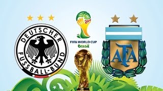 ALEMANIA vs ARGENTINA  FINAL DEL MUNDIAL 2014 ¿quién ganará [upl. by Ahsilav710]