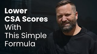 Lower CSA Scores With This Simple Formula [upl. by Nagorb]