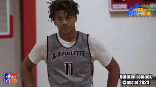 2024 Quinton Lomack Highlights at NY2LA Generation Next Tip Off [upl. by Fancy]