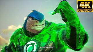 King Shark Becomes Green Lantern Transformation Scene  Suicide Squad Kill The Justice League 2024 [upl. by Rochell]