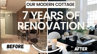 TOUR our MODERN COTTAGE After 7 YEARS OF RENOVATIONS [upl. by Draper792]