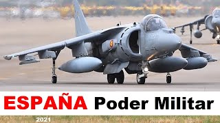 El Verdadero Poder Militar de ESPAÑA año 2021 [upl. by Darsie]