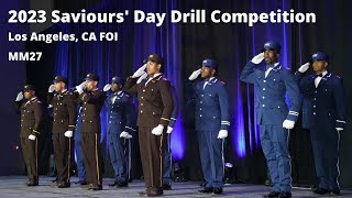 2023 Saviours Day Drill Competition  Los Angeles FOI WEST POINT  February 26 2023 [upl. by Darya925]