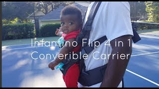 Infantino Flip 4in1 Convertible Baby Carrier Review [upl. by Ameekahs547]