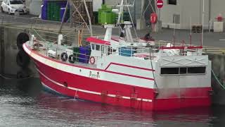 Fishing Trawler Liverpool MX 730413 29680 Roscoff Finistère Brittany France 5th May 2024 [upl. by Ray]