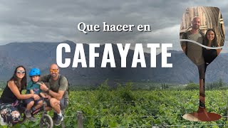 QUE HACER en CAFAYATE Un destino imperdible [upl. by Euqnimod]