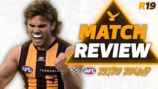 REVIEW  HAWTHORN vs COLLINGWOOD  AFL ROUND 19 2024 [upl. by Ovid]