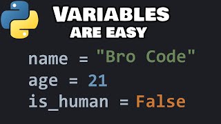 Python variables for beginners ❎ [upl. by Ahseenal]