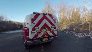 Worcester NY Fire Department 2017 Dodge Ram SpaceKap Command Unit First Responder Fire Police [upl. by Eatnoled]