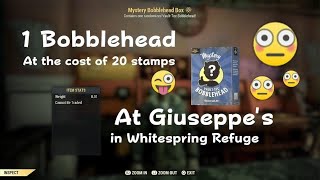 Fallout 76  1 Random Bobblehead 20 Stamps [upl. by Scrope]