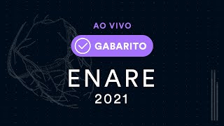 Gabarito ENARE 2021  EBSERH [upl. by Orapma]