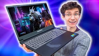 The BUDGET RTX 4060 Gaming Laptop 💰 Gigabyte G5 KF Gameplay amp Unboxing  AD [upl. by Backler634]