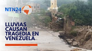 Zona de desastre en Tejerías Se eleva a 25 el número de muertos por deslave en Venezuela [upl. by Lavinie453]