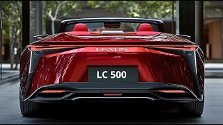 2026 lexus LC 500 Convertible Review First Look  This WOW AMAZING [upl. by Otreblada]