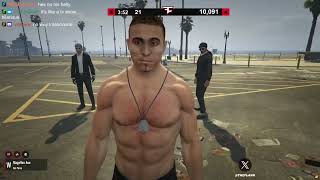 PRED As Cellium vs CELLIUM As Pred Their First Meeting Playing GTA in ZOOMAA SERVER gta gta5 [upl. by Ennasor]