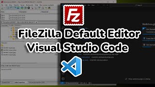 FileZilla File Edit Using Visual Studio Code  Any File Editor  HINDI [upl. by Tawnya]